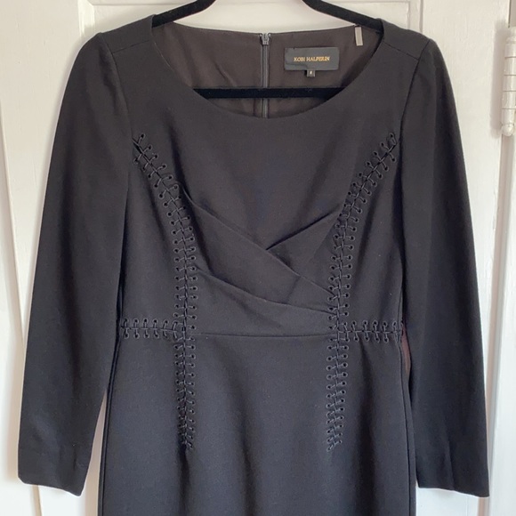 Kobi Halperin Presley Stitched Long Sleeve Dress - Picture 6 of 9